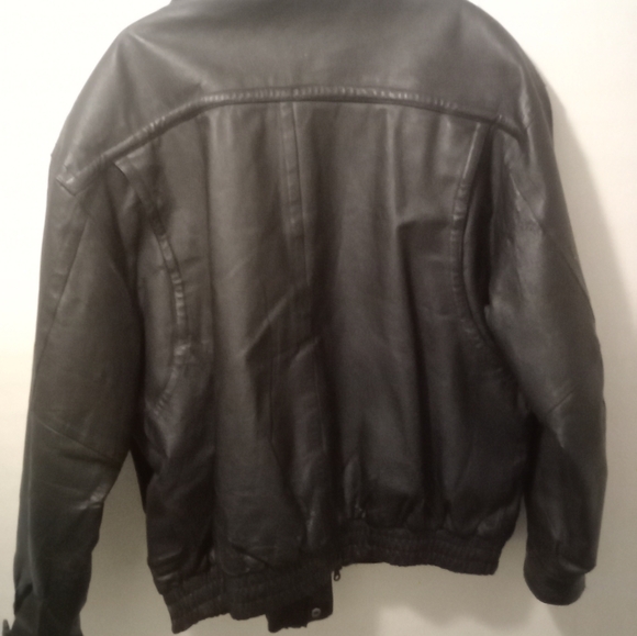 Saint Johns Collection Leather Jacket 2XL - Picture 2 of 2